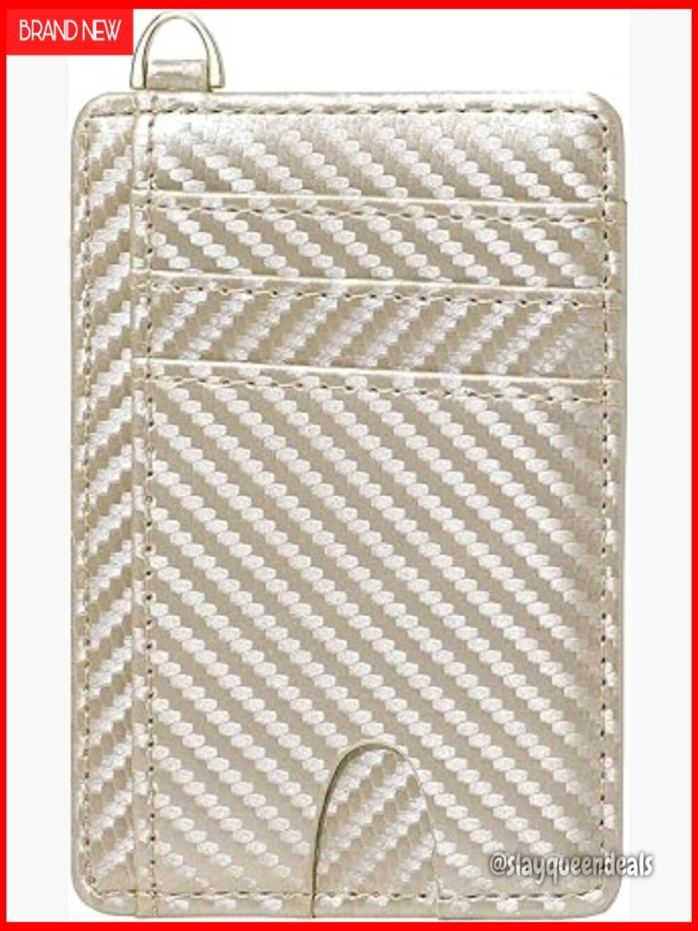 Slim RFID Blocking Card Holder with Front Pocket for Men Women